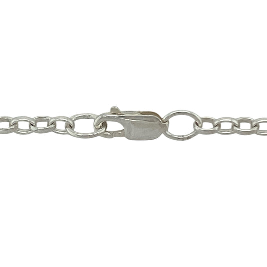Bring classic style and everyday versatility to your collection with this new 925 silver belcher chain, a timeless design perfect for wearing alone or with a pendant.

Design: The chain measures 24 inches in length with 3mm wide round belcher links, creating a sleek and traditional look.
Material: Made from solid 925 sterling silver, the polished finish enhances the shine and gives the chain a refined, elegant appearance.