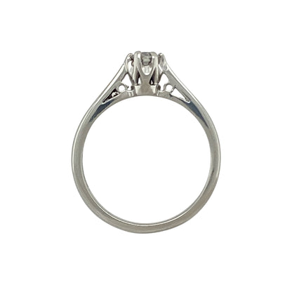 Platinum & Diamond Set Solitaire Ring