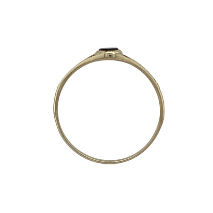 9ct Gold & Onyx Set Signet Ring