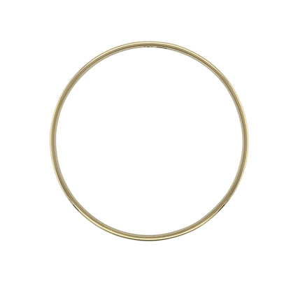 9ct Solid Gold Plain Bangle