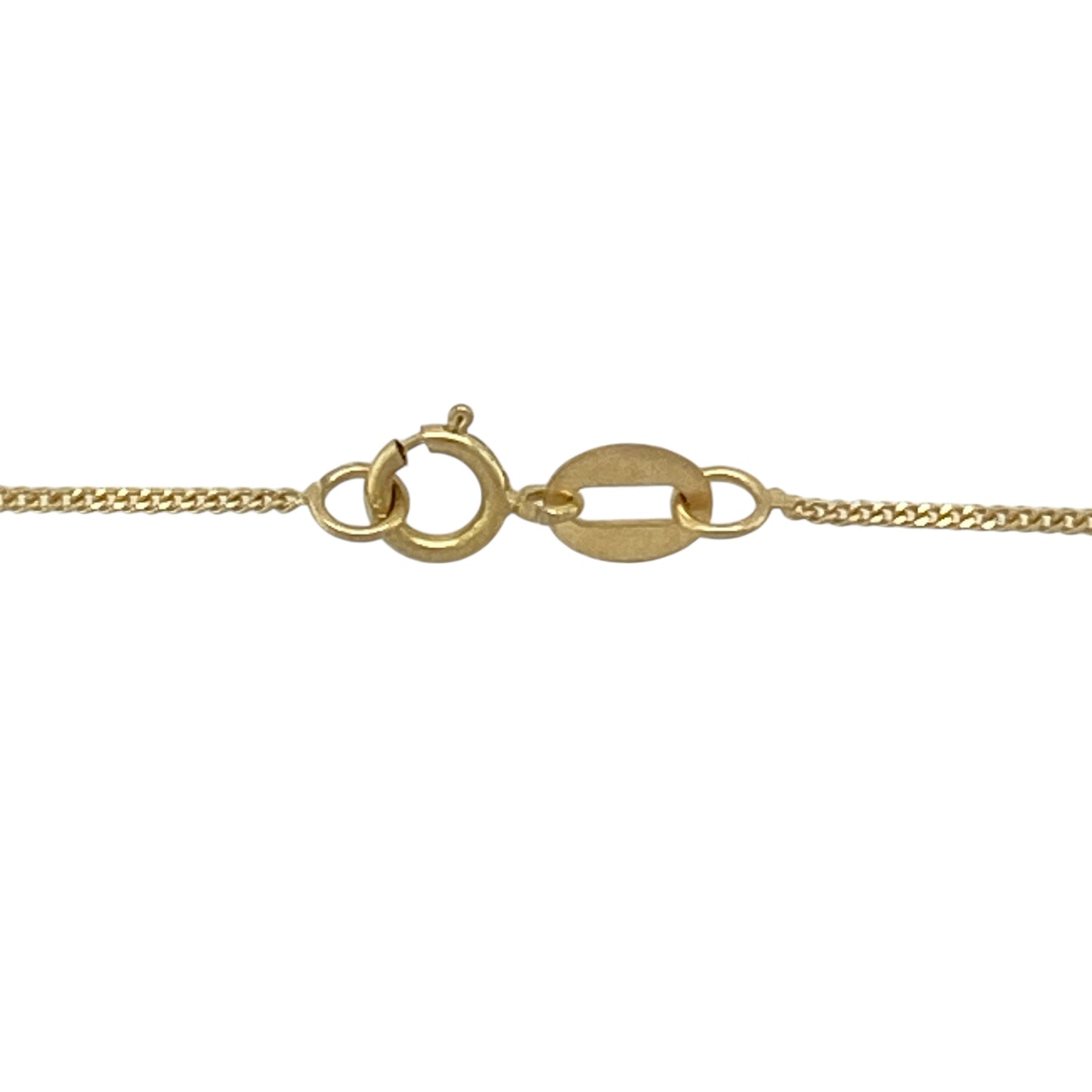 9ct Gold & Amethyst Set Heart 18" Necklace