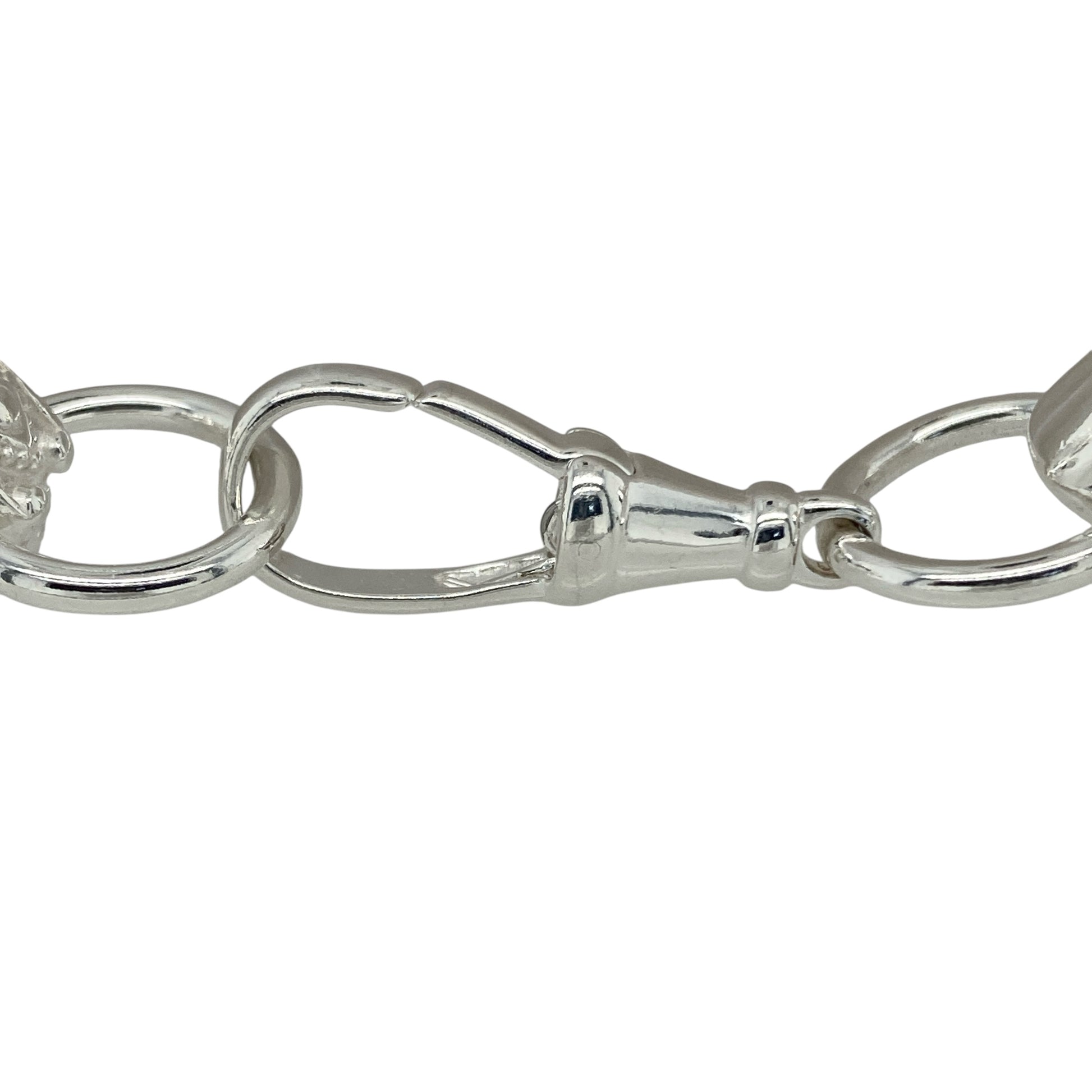 Bring distinctive style and modern sophistication to your collection with this new 925 silver 10" patterned hexagon link Belcher bracelet, combining geometric design with timeless elegance—perfect for statement wear or contemporary everyday style.

Design: The bracelet features a unique Belcher link design with patterned hexagon-shaped links measuring 15mm wide, creating a bold and eye-catching look with intricate detail.