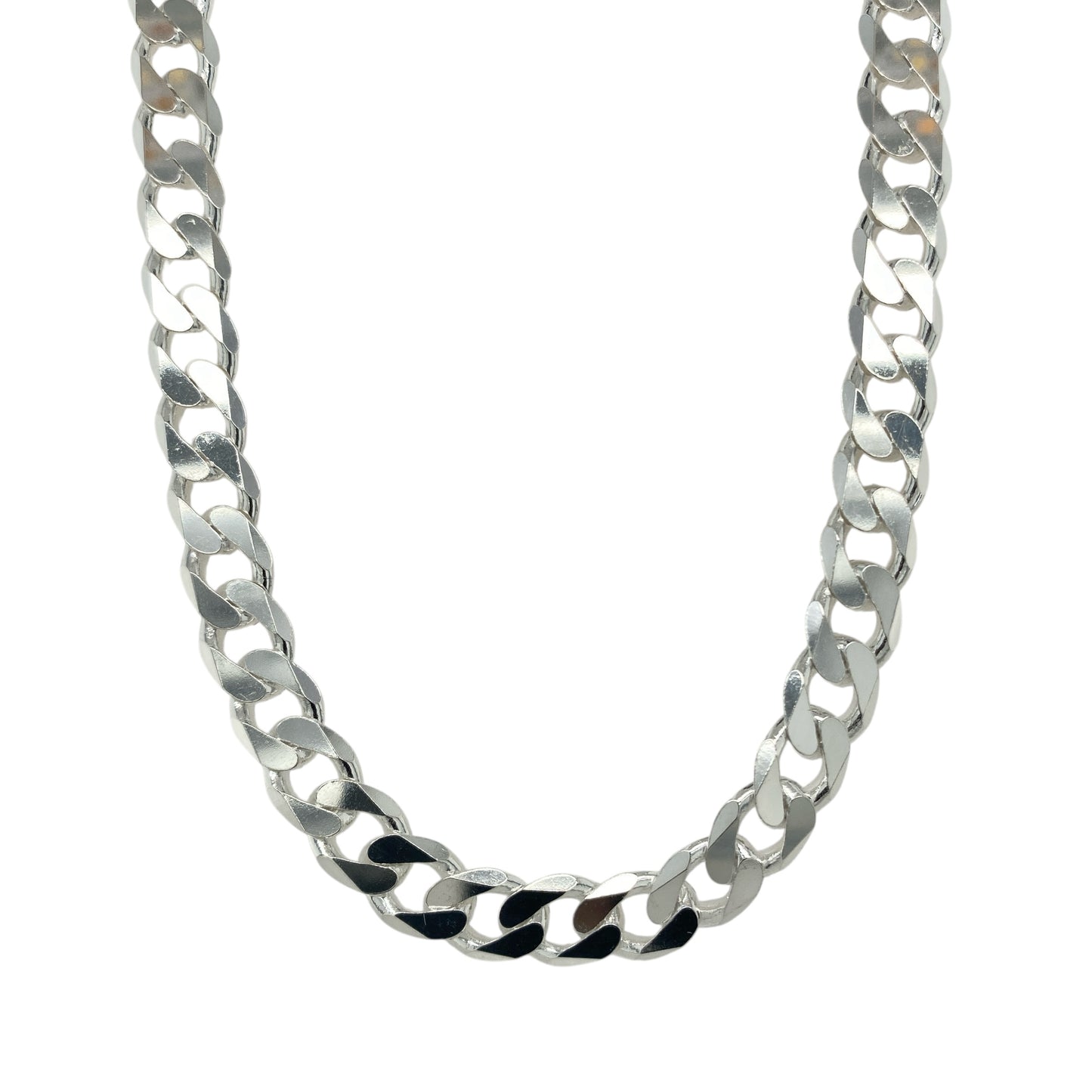 New 925 Silver 24" Curb Chain