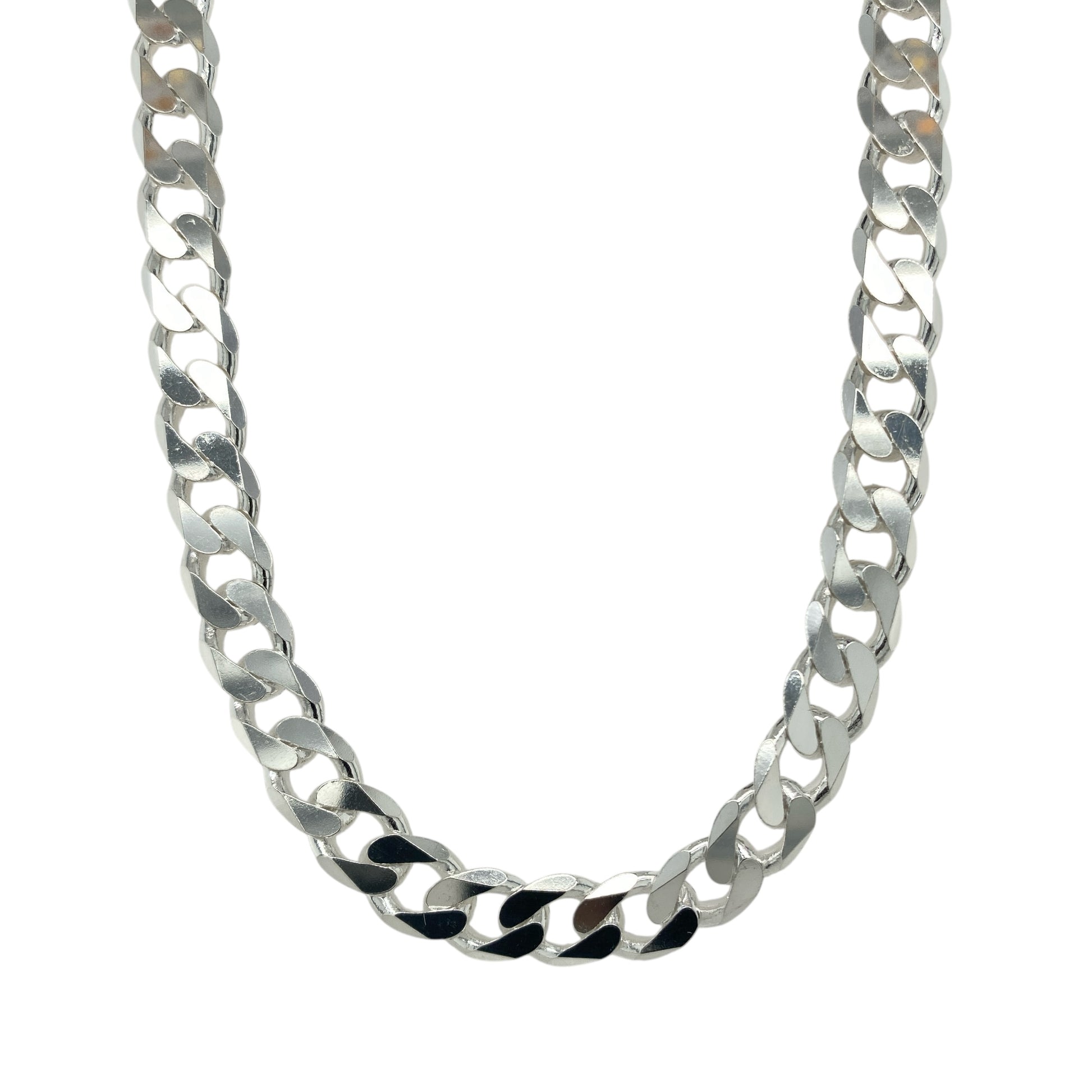 New 925 Silver 24" Curb Chain