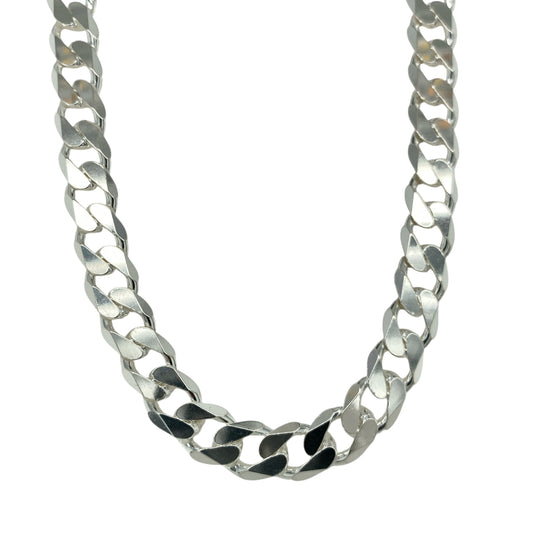 New 925 Silver 26" Curb Chain