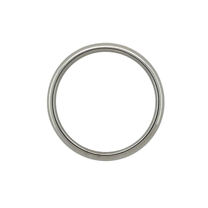 9ct White Gold 4mm Wedding Band Ring