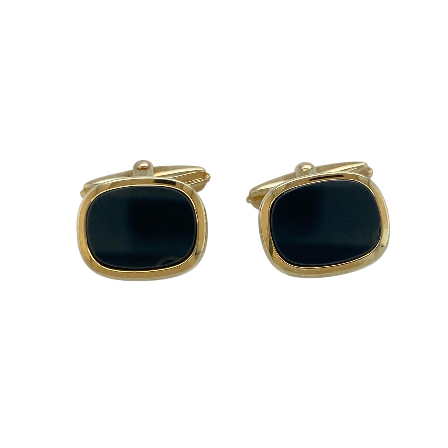 9ct Gold & Onyx Set Cufflinks