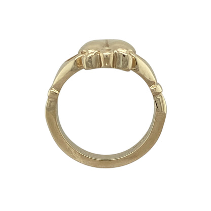 9ct Solid Gold Claddagh Ring