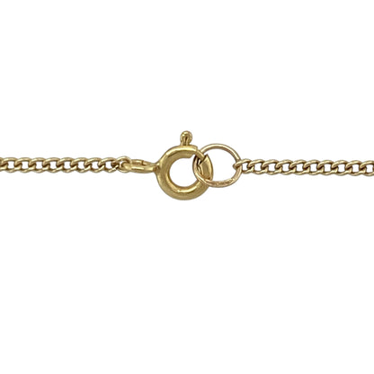 9ct Gold Clogau Open Heart Cariad 18" Necklace