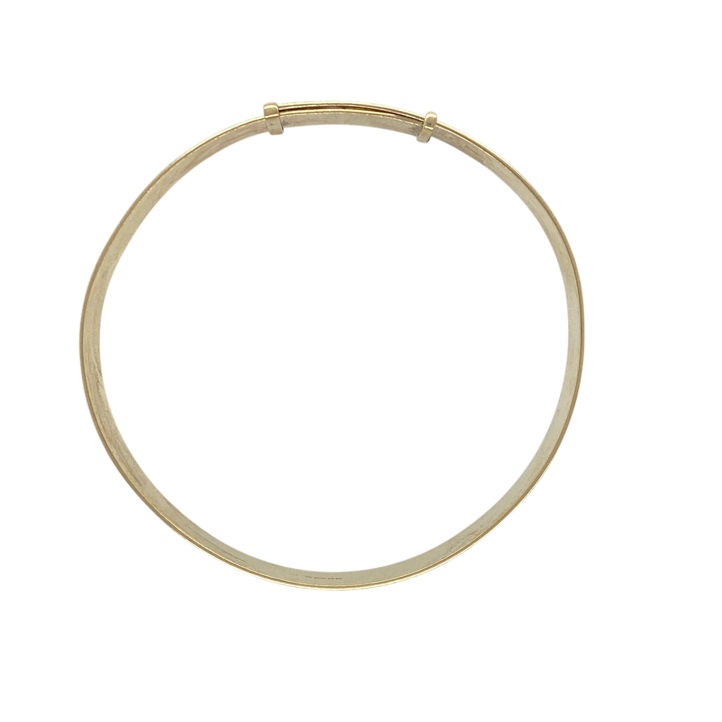 9ct Gold Patterned Expanding Bangle