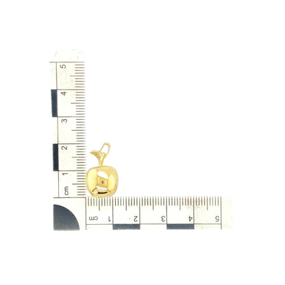 9ct Gold Apple Pendant