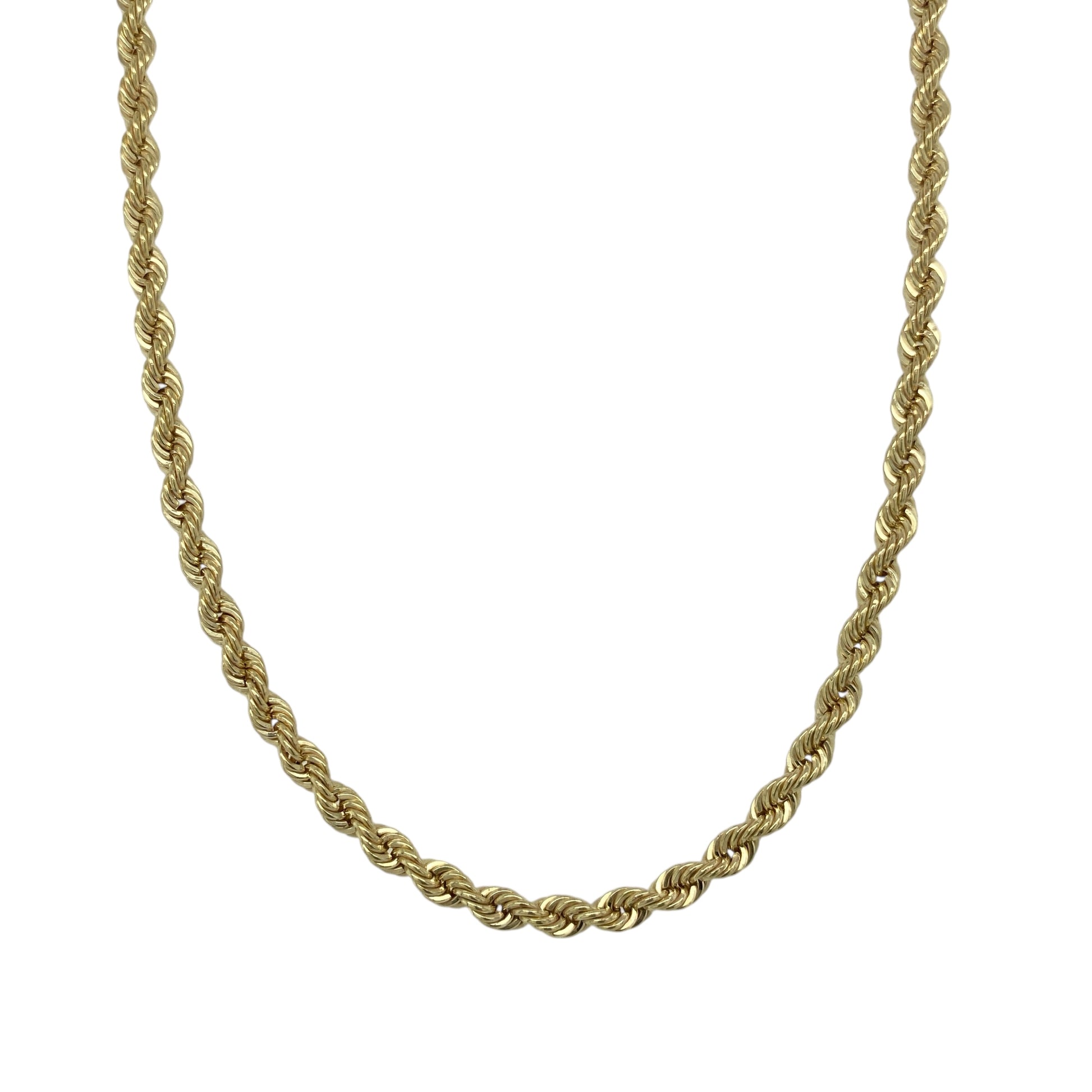 9ct Gold 22" Rope Chain