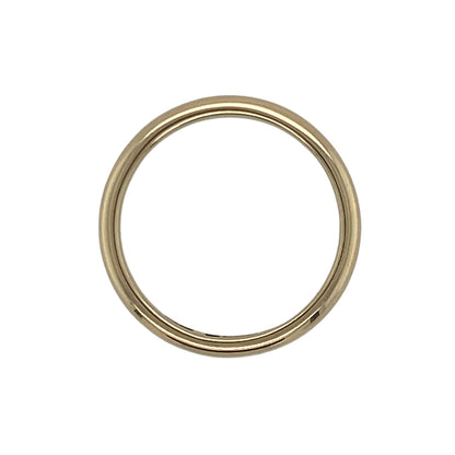 9ct Gold 3mm Wedding Band Ring