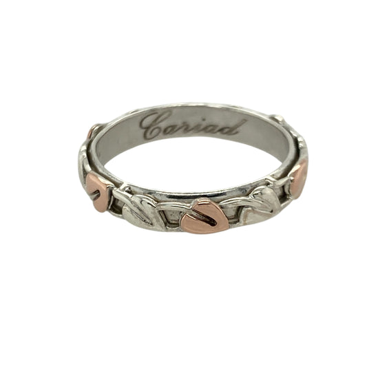 925 Silver Clogau Cariad Tree of Life Band Ring