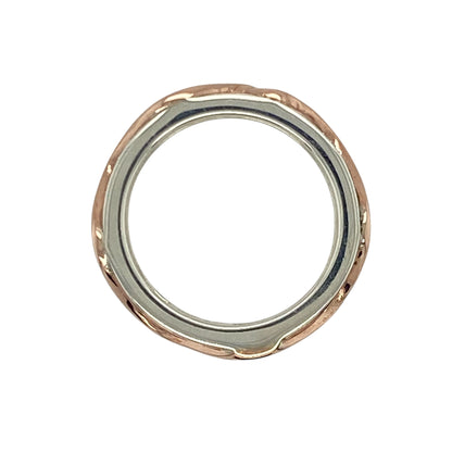 925 Silver Clogau Open Weave Tree of Life Band Ring