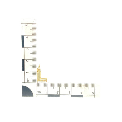 9ct Gold Initial 'L' Pendant