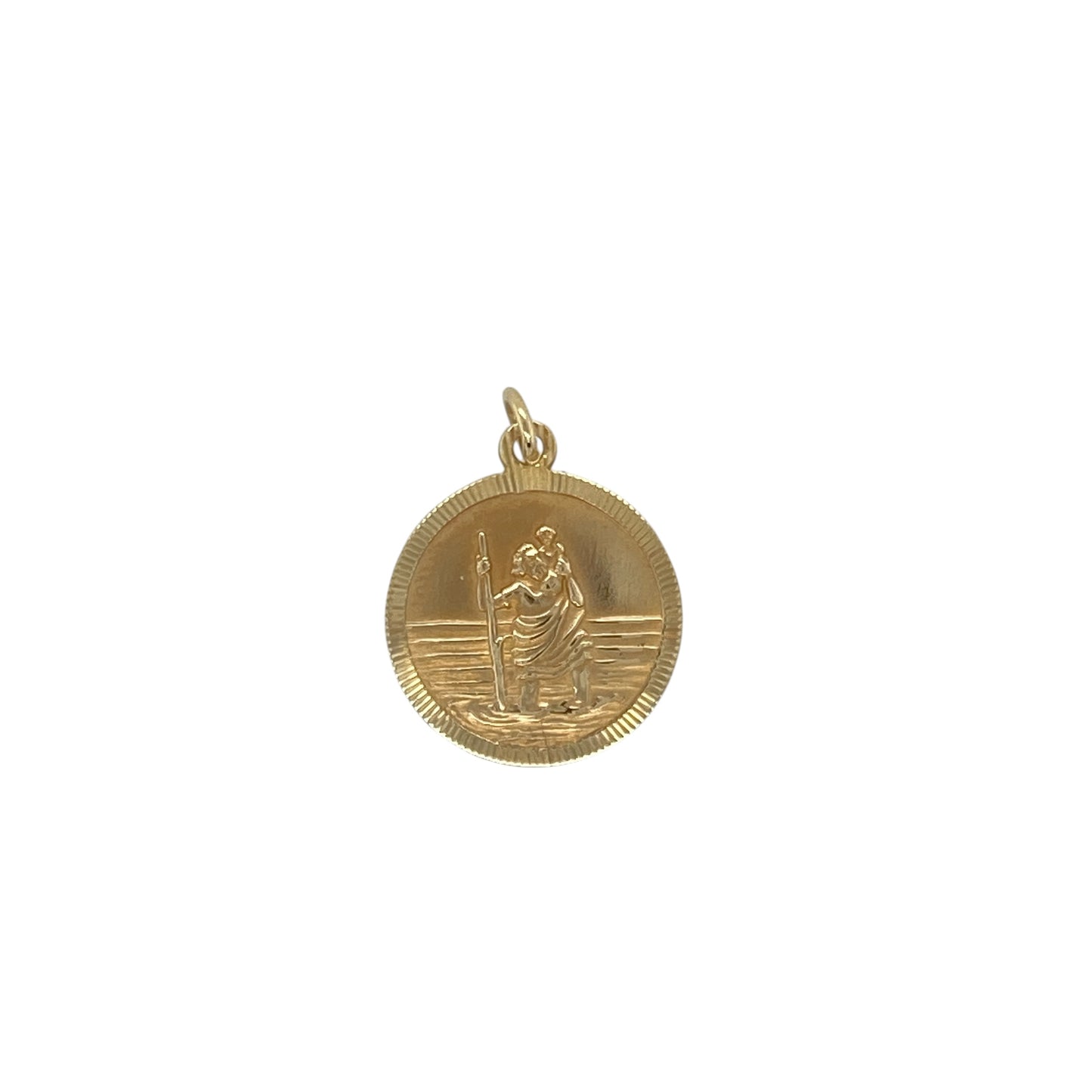 9ct Gold St. Christopher Pendant
