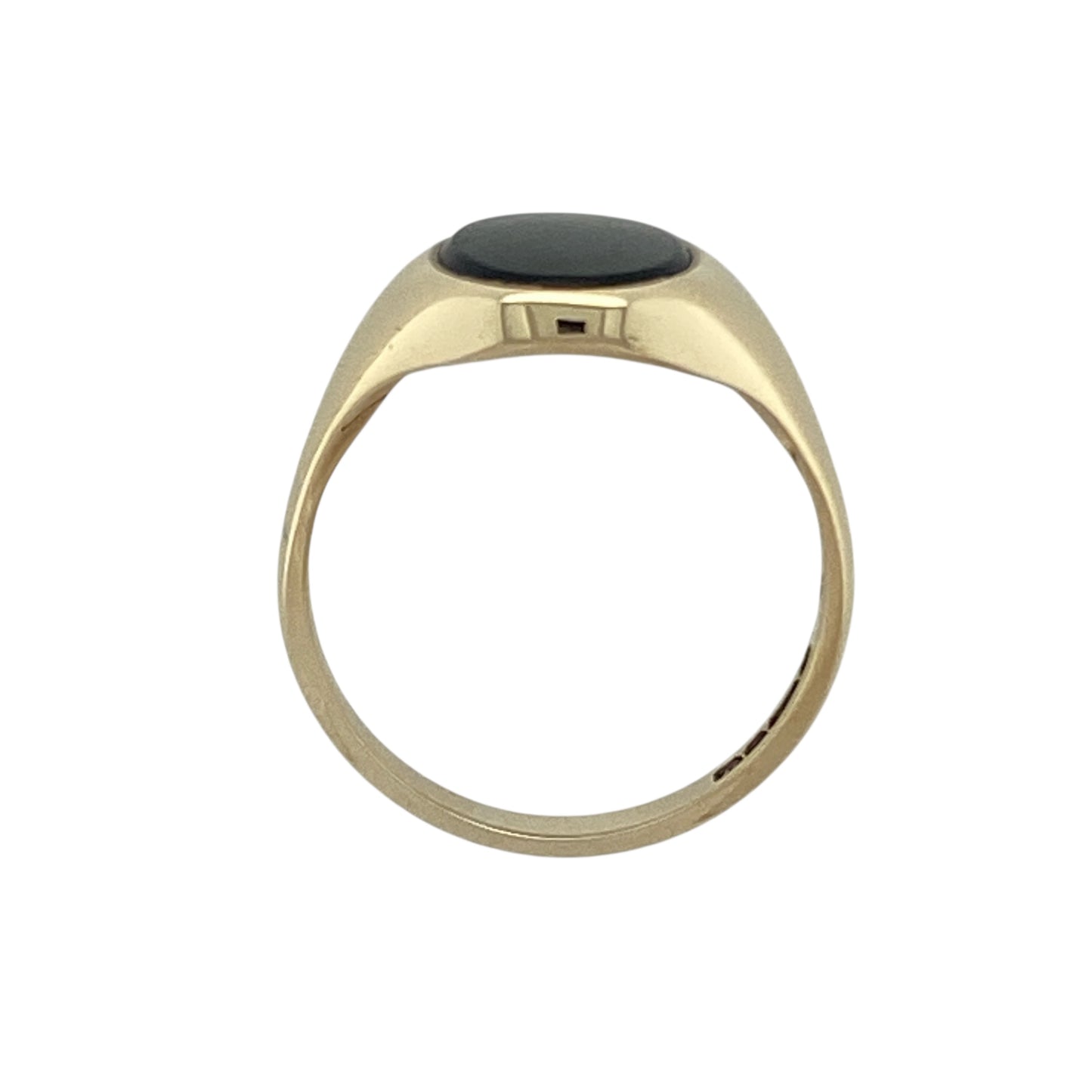 9ct Gold & Onyx Oval Signet Ring