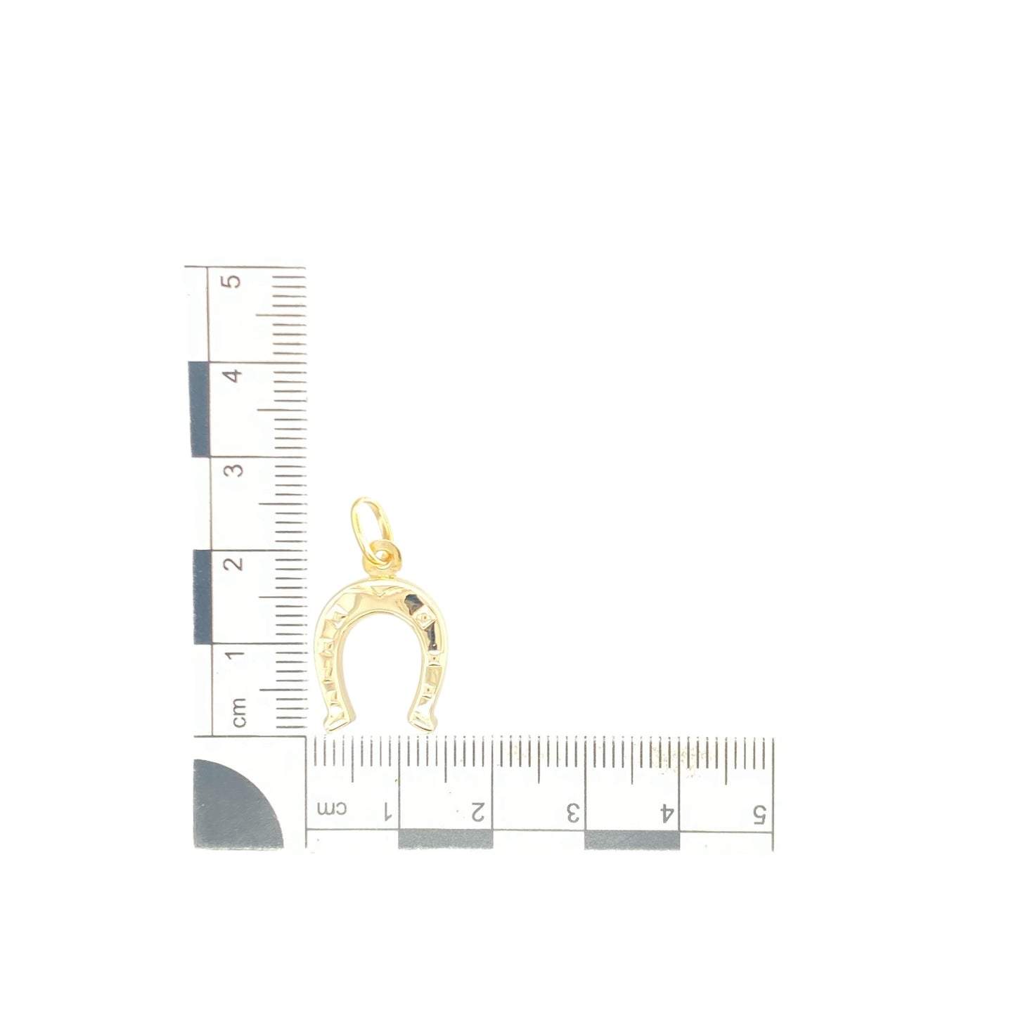 9ct Gold Horseshoe Pendant