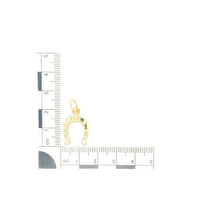 9ct Gold Horseshoe Pendant