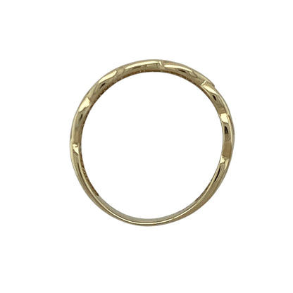 9ct Gold Open Celtic Band Ring