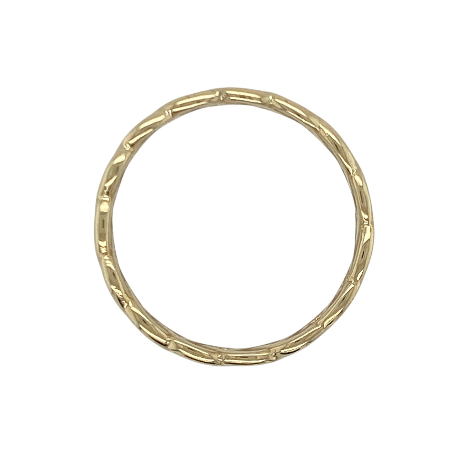 9ct Gold Open Celtic Knot Band Ring