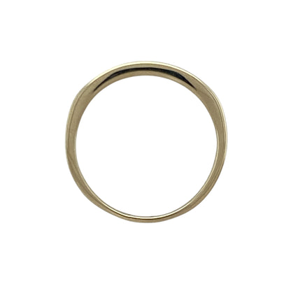 9ct Gold & Diamond Set Band Ring