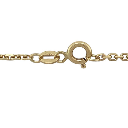 9ct Gold St Christopher 16" Necklace