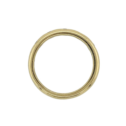 18ct Gold & Diamond Set Band Ring