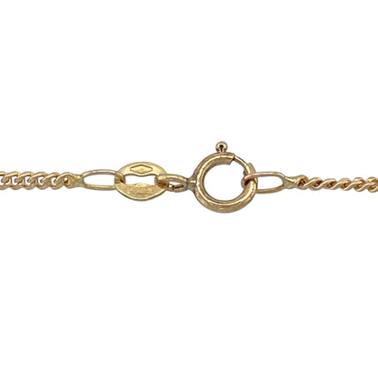 9ct Gold Clogau Cariad Heart 18" Necklace