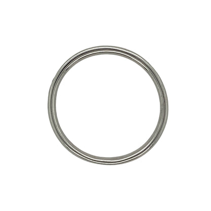 New 9ct White Gold & Diamond Set Band Ring