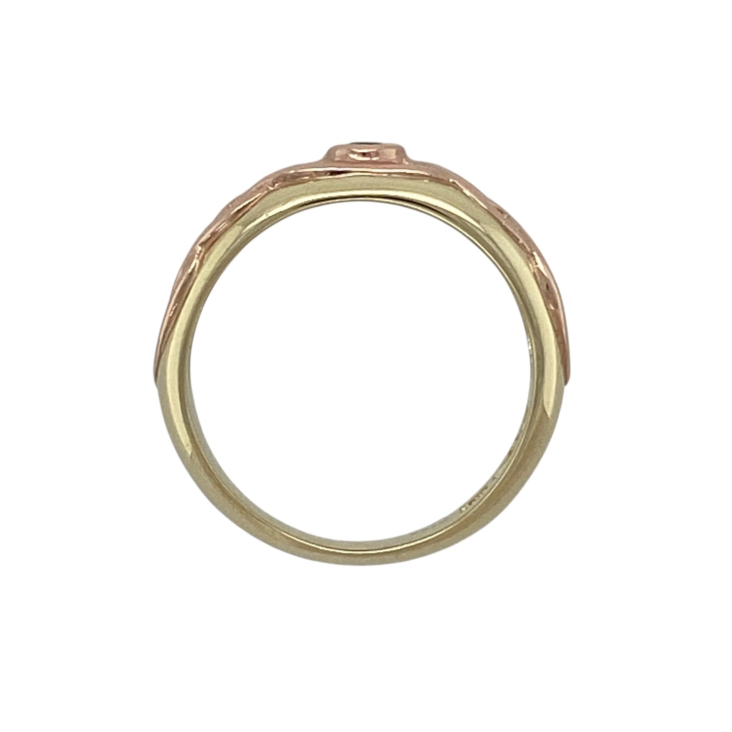 9ct Gold & Sapphire Clogau Celtic Band Ring