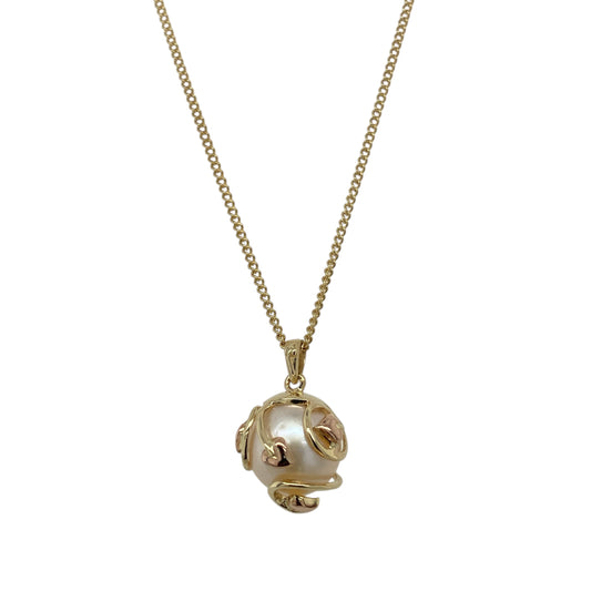 9ct Gold & Pearl Set Clogau Tree of Life 18" - 22" Necklace