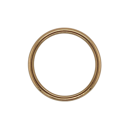 22ct Gold 3mm Wedding Band Ring