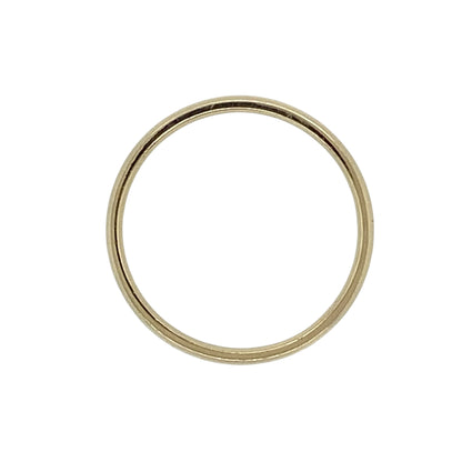 9ct Gold 3mm Wedding Band Ring