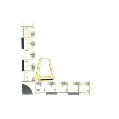 9ct Gold Handbag Creole Earrings