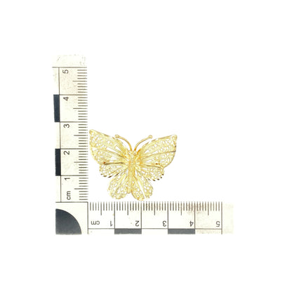 9ct Gold Butterfly Brooch