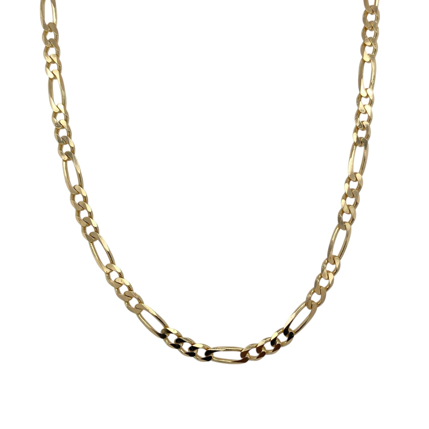 9ct Gold 26" Figaro Chain