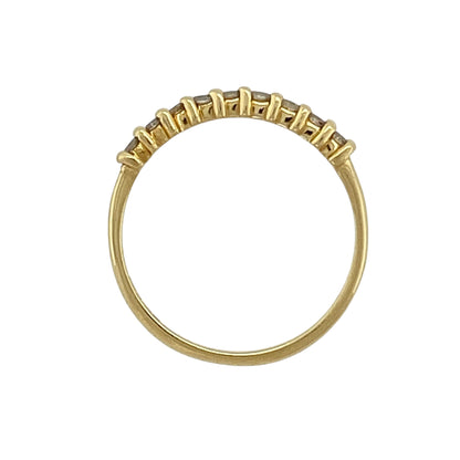 18ct Gold & Diamond Set Band Ring