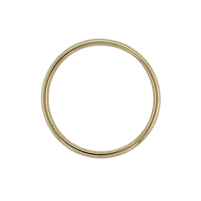 9ct Gold 3mm Wedding Band Ring