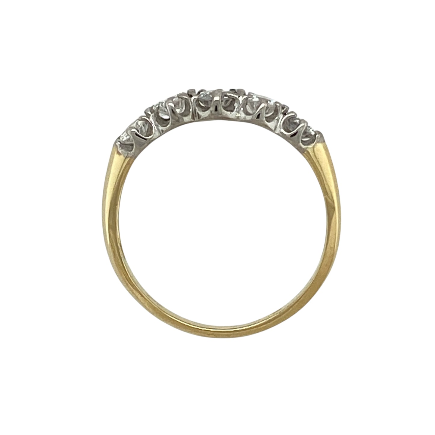 18ct Gold & Diamond Set Band Ring