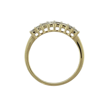 9ct Gold & Diamond Set Band Ring