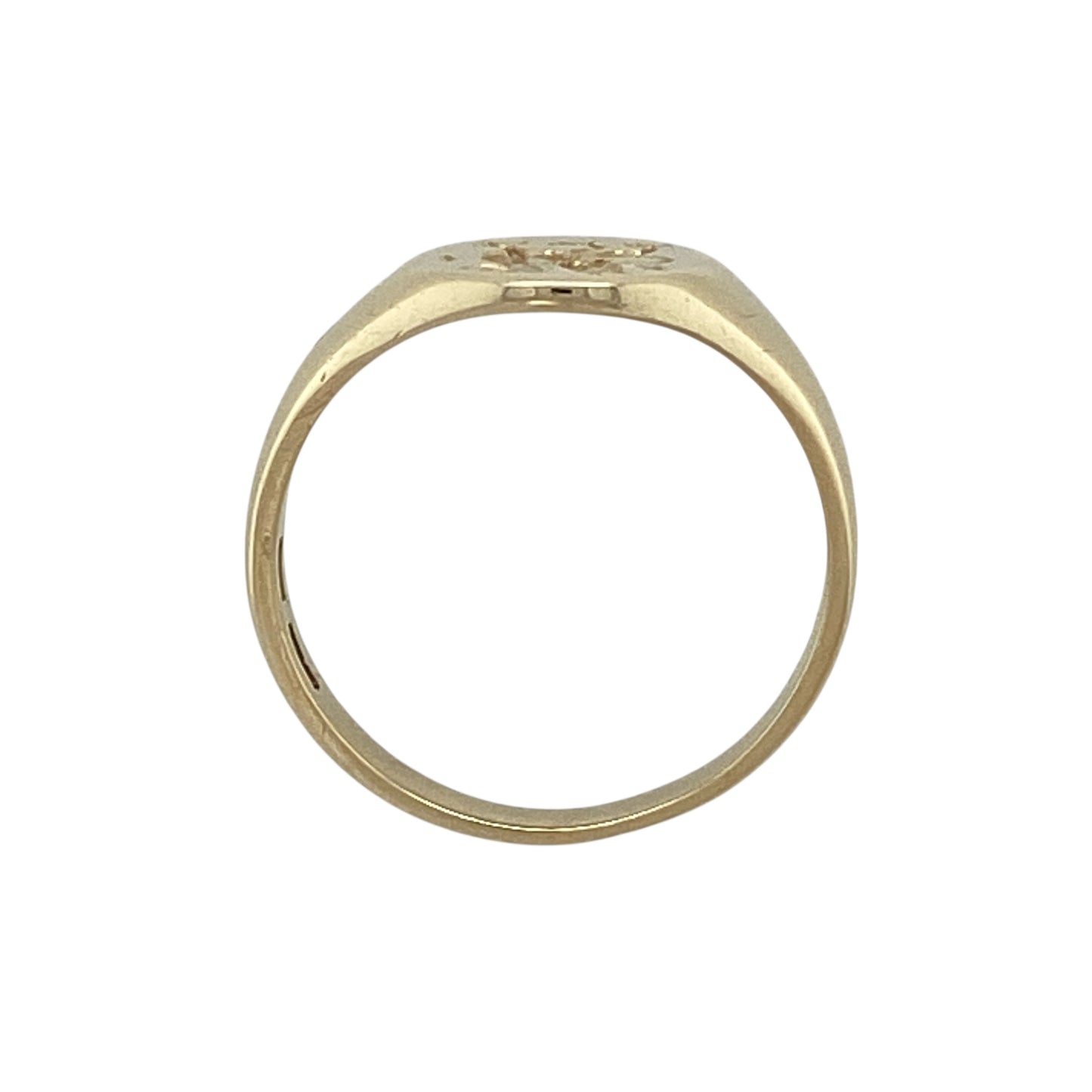 9ct Gold Welsh Dragon Signet Ring