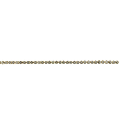 9ct Gold & Diamond Set 7.25" Bracelet