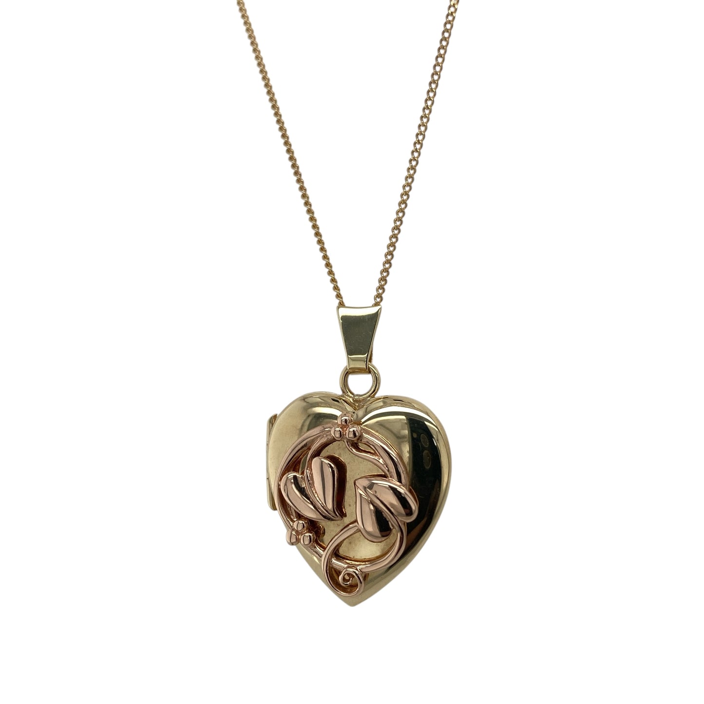 9ct Gold Clogau Tree of Life Heart Locket 20" Necklace