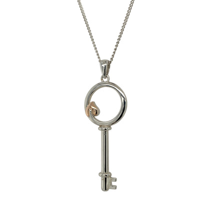 925 Silver Clogau Tree of Life Key 18" - 22" Necklace