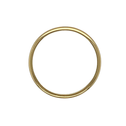 18ct Gold 2mm Wedding Band Ring