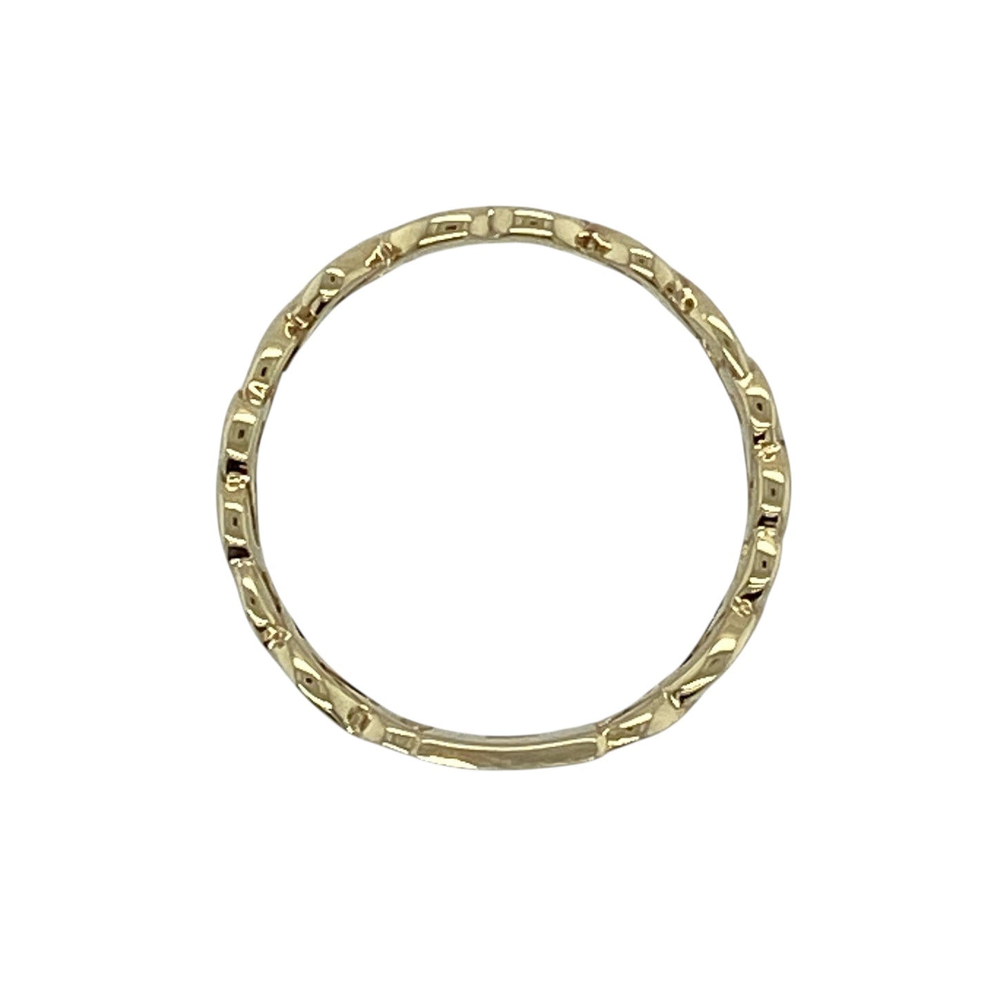 9ct Gold Celtic Heart Band Ring