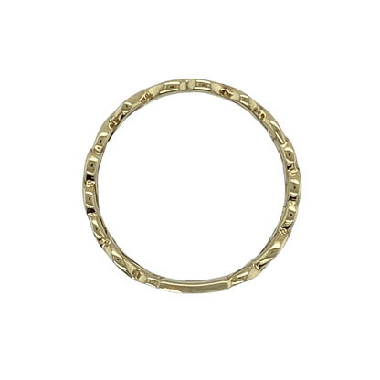 9ct Gold Celtic Heart Band Ring