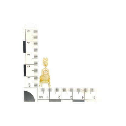 9ct Gold Clogau Royal Throne Charm